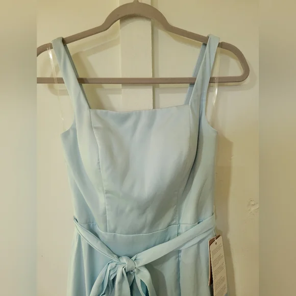 Stacees Sky Blue Maxi Dress - Picture 4 of 14